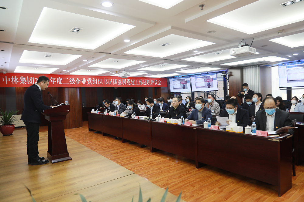 集团公司召开2021年度二级企业党组织书记抓基层党建工作述职评议会