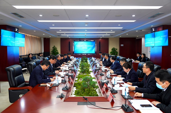 单忠立与北京市副市长刘宇辉举行会谈
